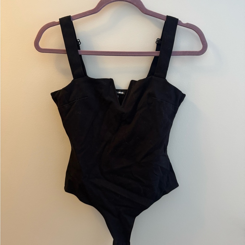 Fashion Nova Classic Black Kids Bodysuit